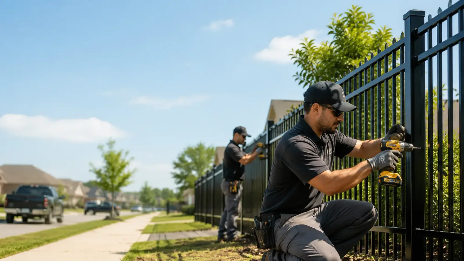 Metal Fence Installation in York, SC